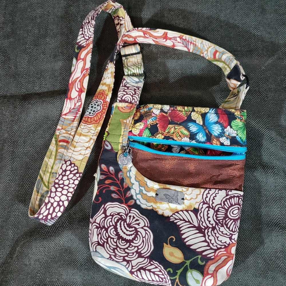 Handmade crossbody purse